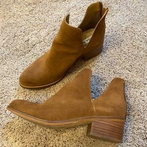 Steve Madden Cognac Lancaster Bootie
